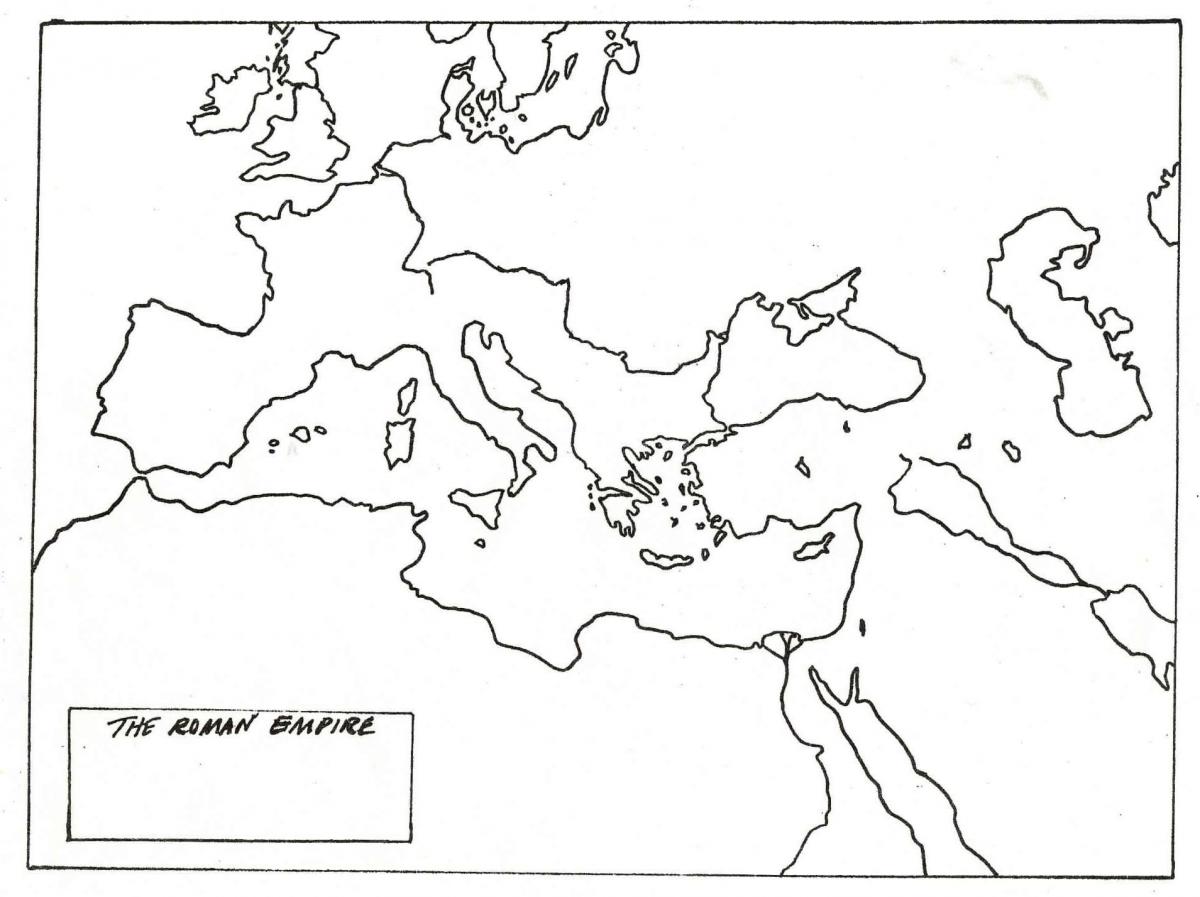 ancient Rome map worksheet answers