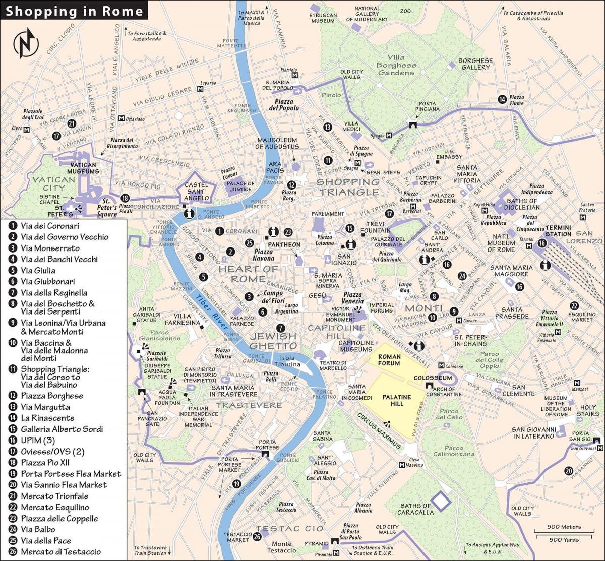 Rome bus lines map - Rome night bus map (Lazio - Italy)