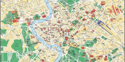 Map colosseum Rome