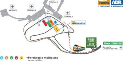 Fiumicino map - Roma fiumicino map (Lazio - Italy)