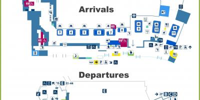 Fco airport map terminal 3